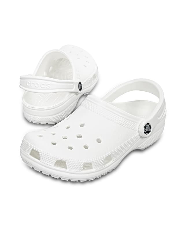 Crocs Classic Slingback Clogs White thumbnail 5