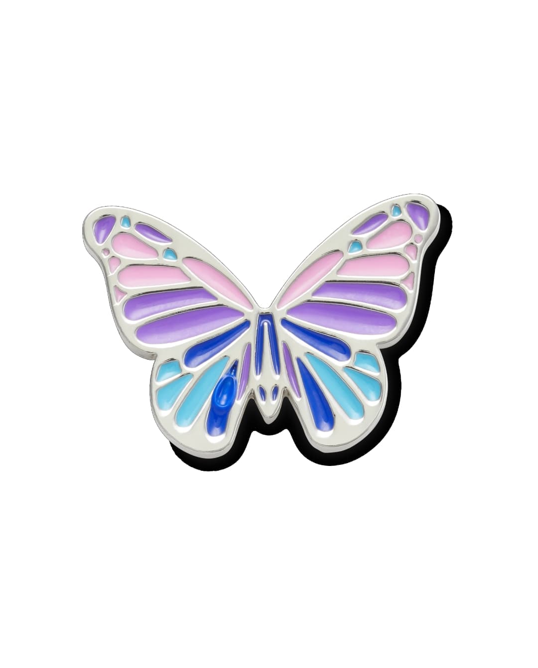 Crocs Jibbitz Multi Purple Butterfly