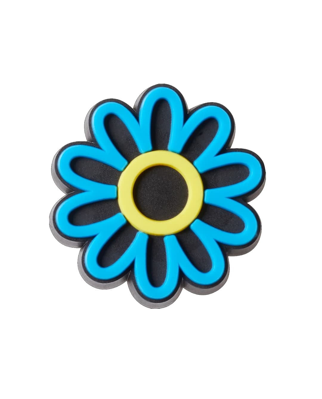 Crocs Jibbitz Lights Up Electric Blue Daisy