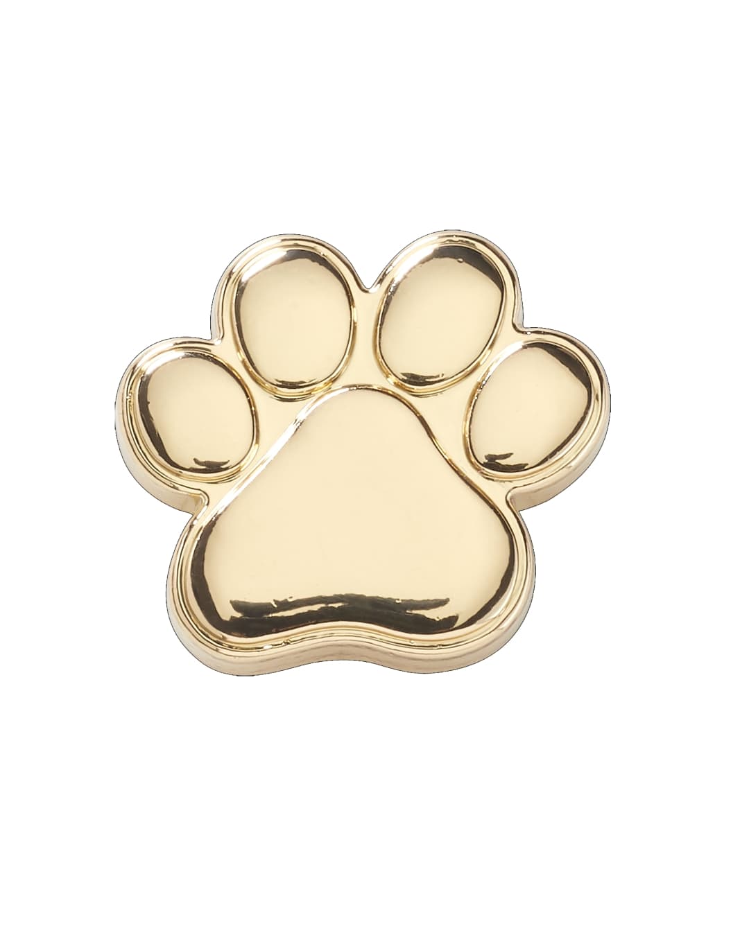 Crocs Jibbitz Gold Dog Paw