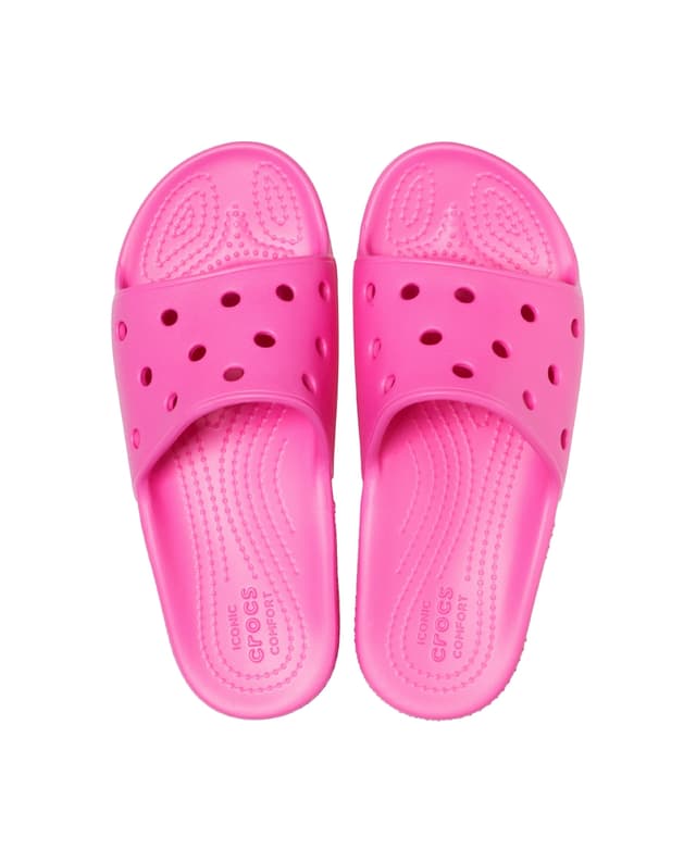 Crocs Kids' Classic Slide Pink thumbnail 2