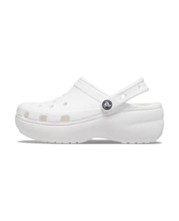 Crocs Women's Classic Platform Clog White