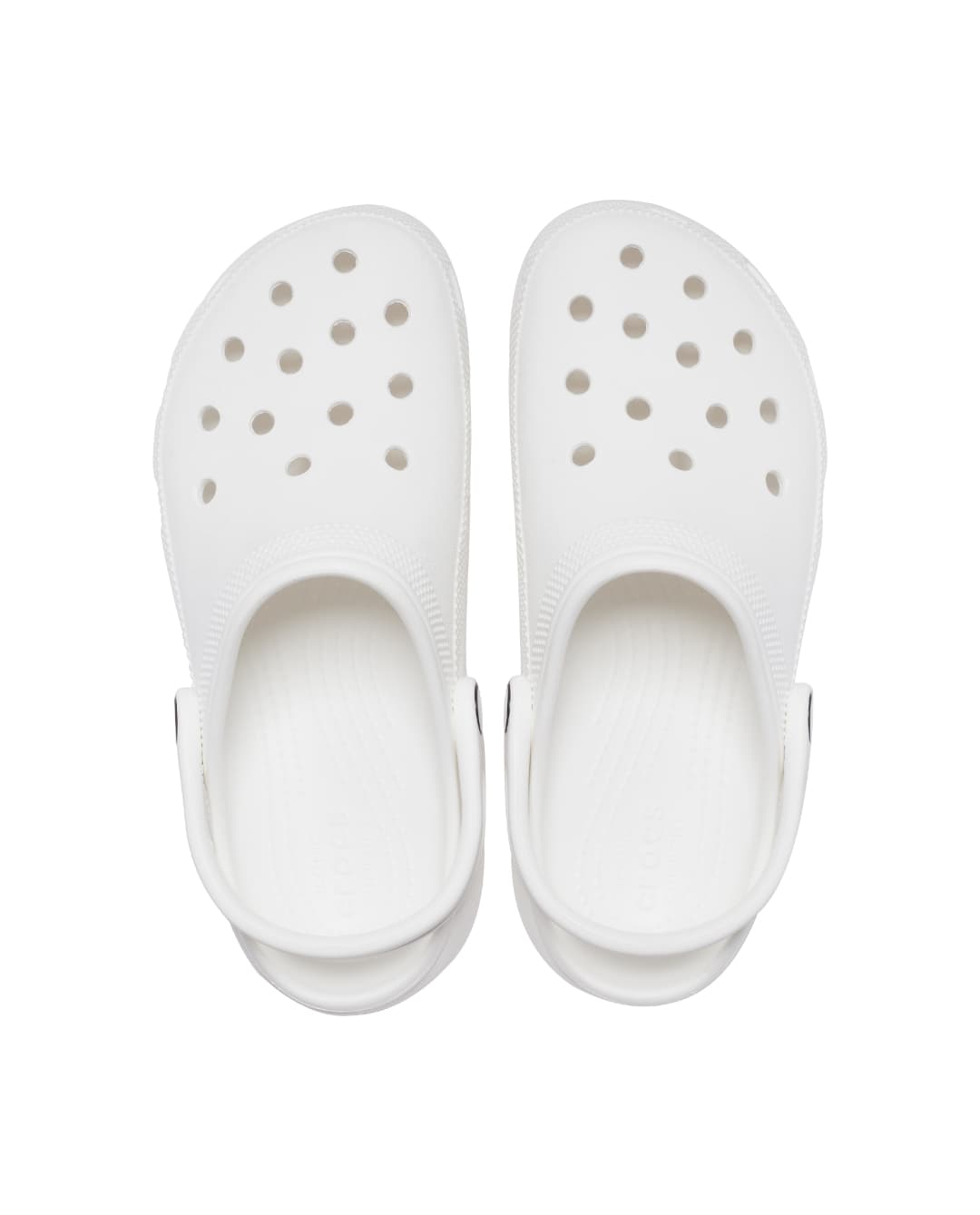 Crocs Women's Classic Platform Clog White thumbnail 4