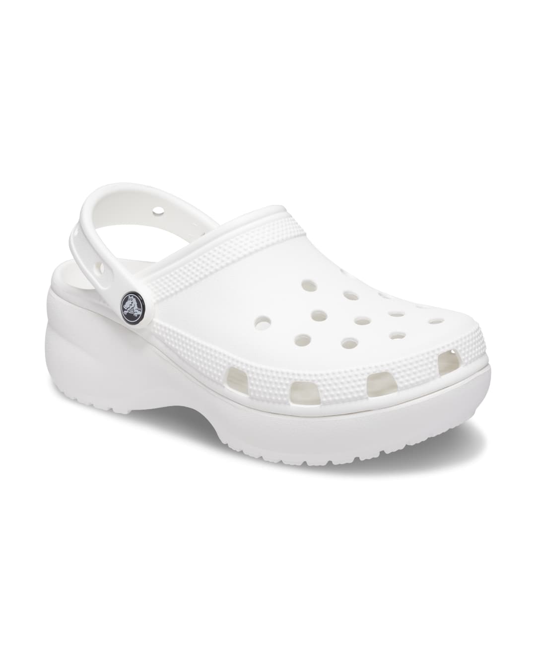 Crocs Women's Classic Platform Clog White thumbnail 5