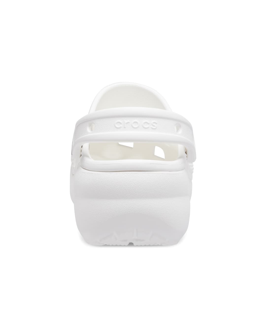 Crocs Women's Classic Platform Clog White thumbnail 6