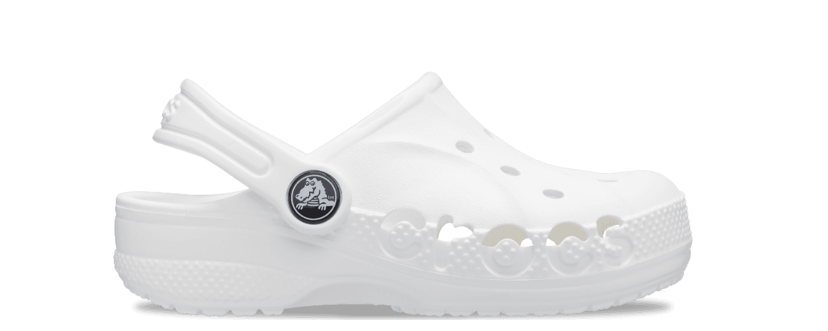 Crocs Kids' Baya Clog White