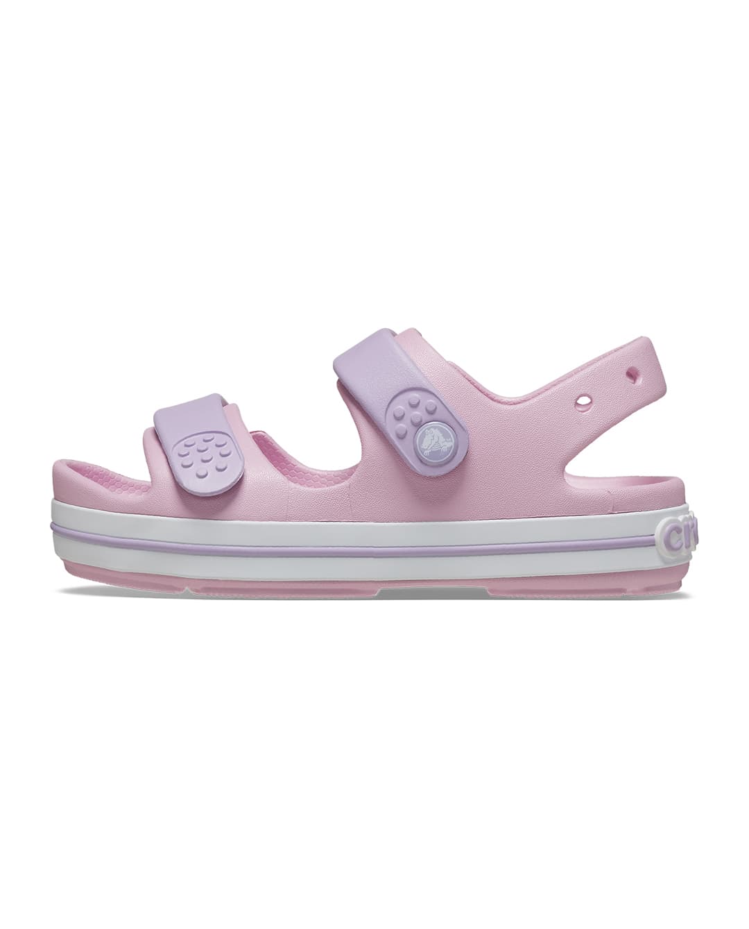 Crocs Kids' Crocband Cruiser Sandal Pink thumbnail 2