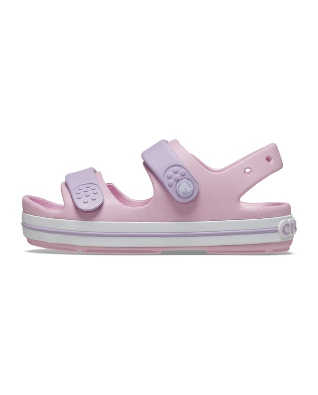 Crocs Kids' Crocband Cruiser Sandal Pink thumbnail 2