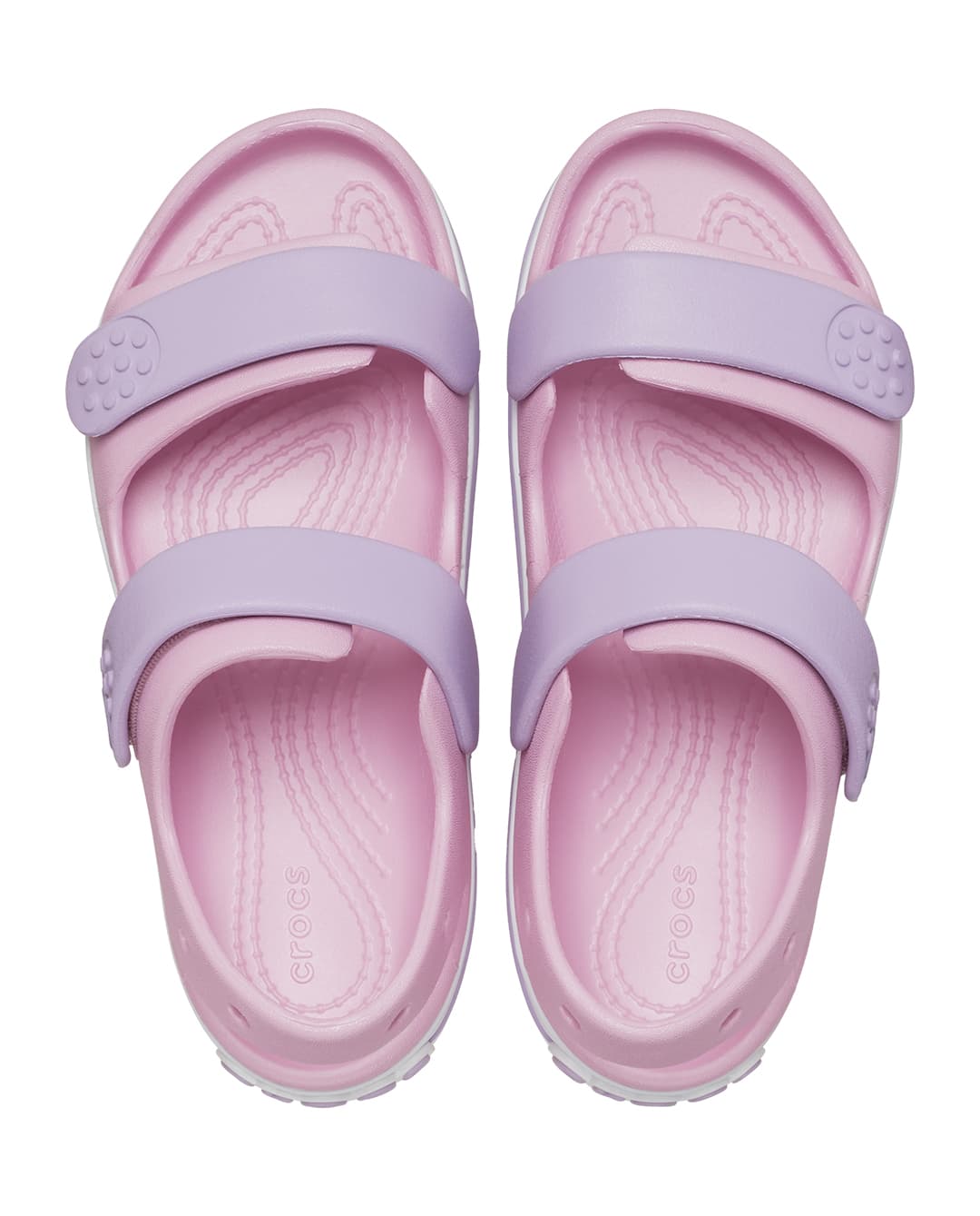 Crocs Kids' Crocband Cruiser Sandal Pink thumbnail 4
