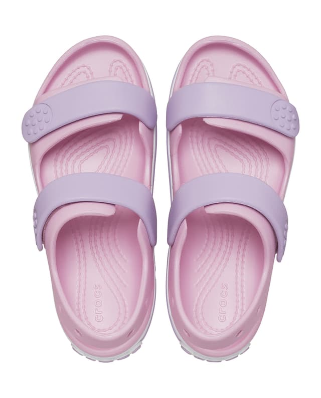 Crocs Kids' Crocband Cruiser Sandal Pink thumbnail 4