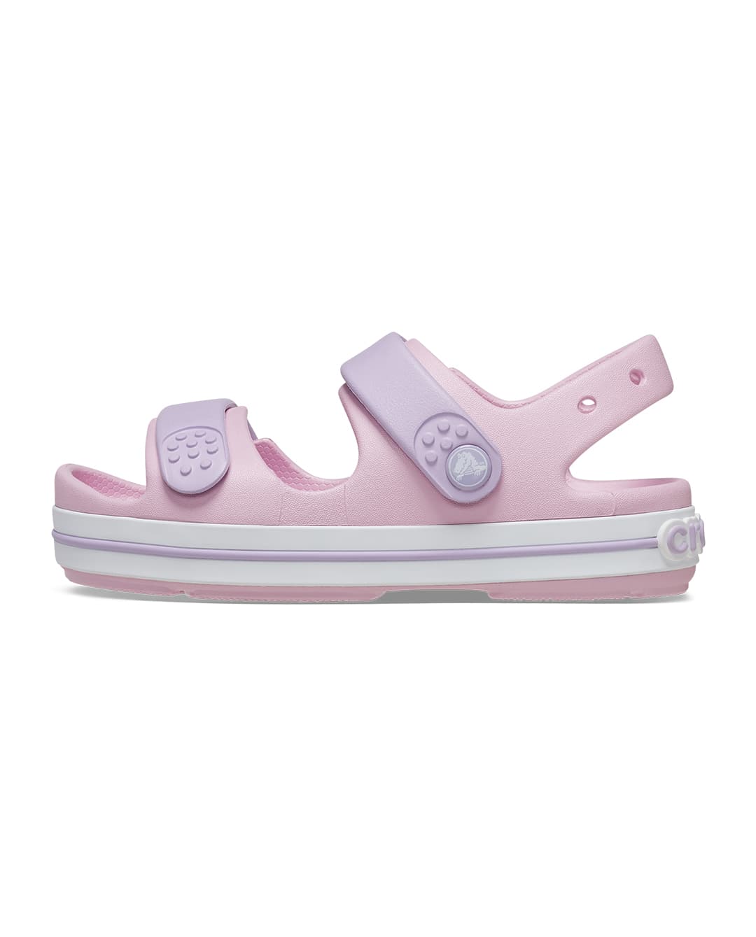 Crocs Toddlers' Crocband Cruiser Sandal Pink thumbnail 2