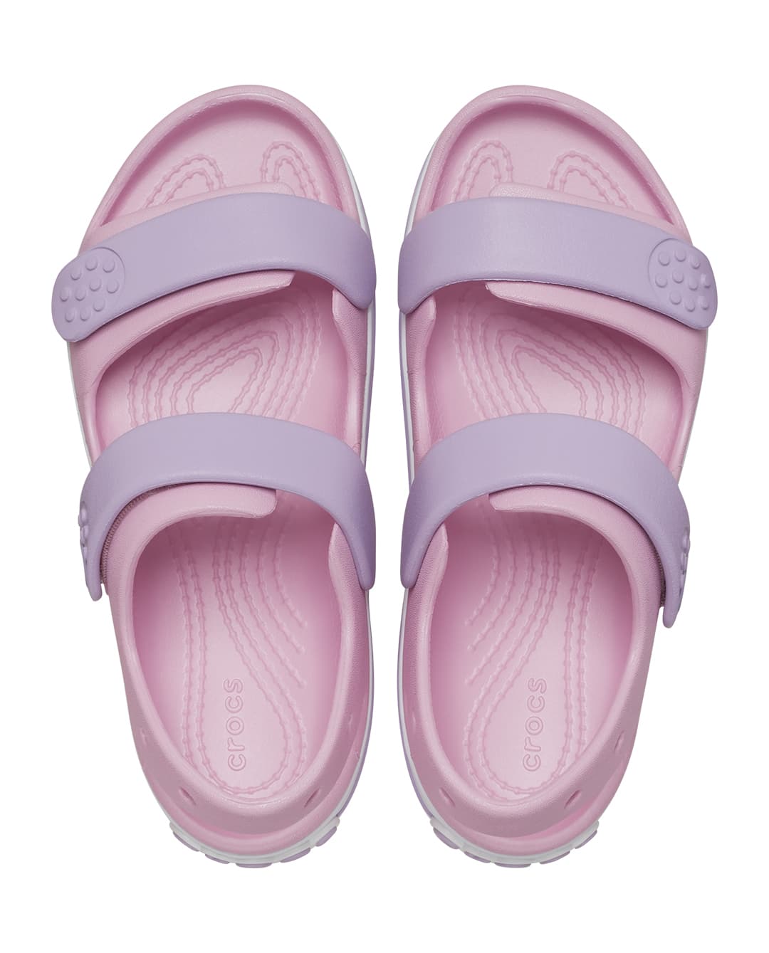 Crocs Toddlers' Crocband Cruiser Sandal Pink thumbnail 4