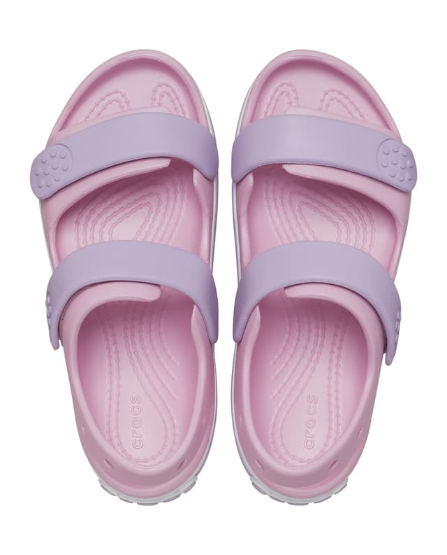 Crocs Toddlers' Crocband Cruiser Sandal Pink thumbnail 4