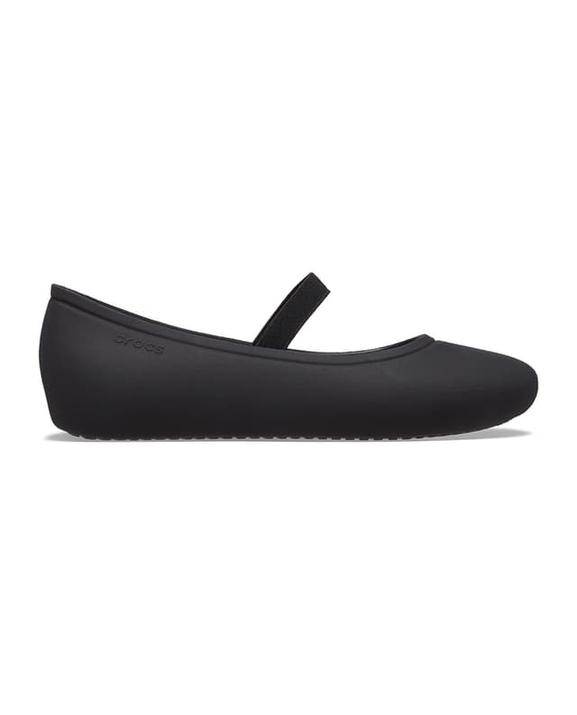 Crocs Kids' Brooklyn Flat Black thumbnail 1