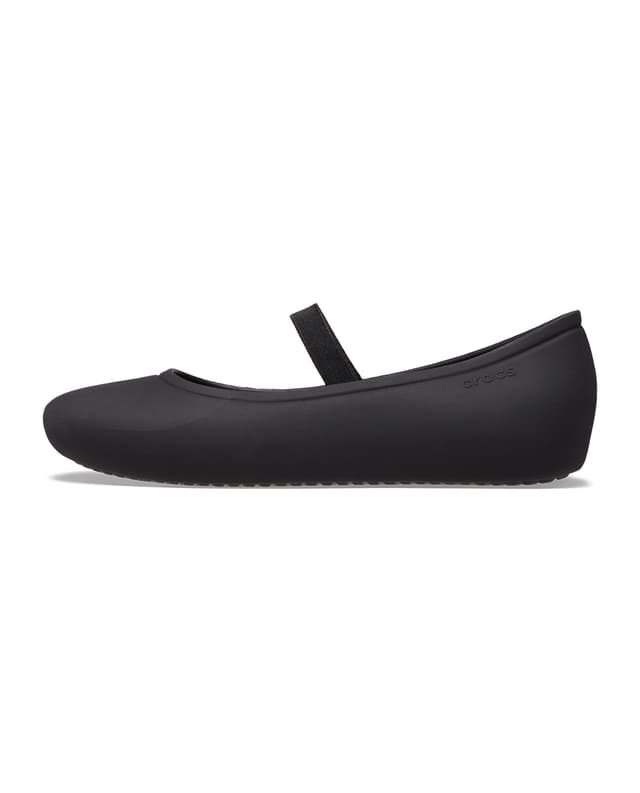 Crocs Kids' Brooklyn Flat Black thumbnail 2