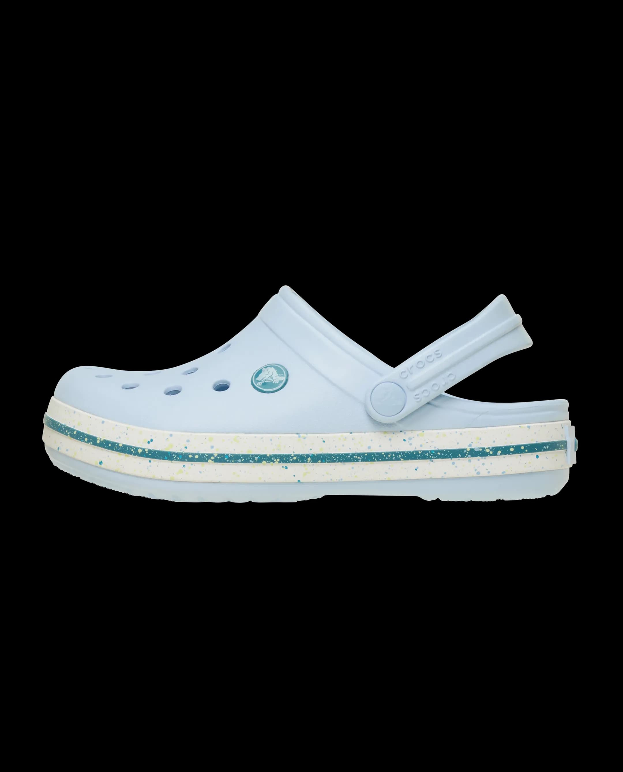 Crocs Toddlers' Crocband Speckled Band Clog Blue