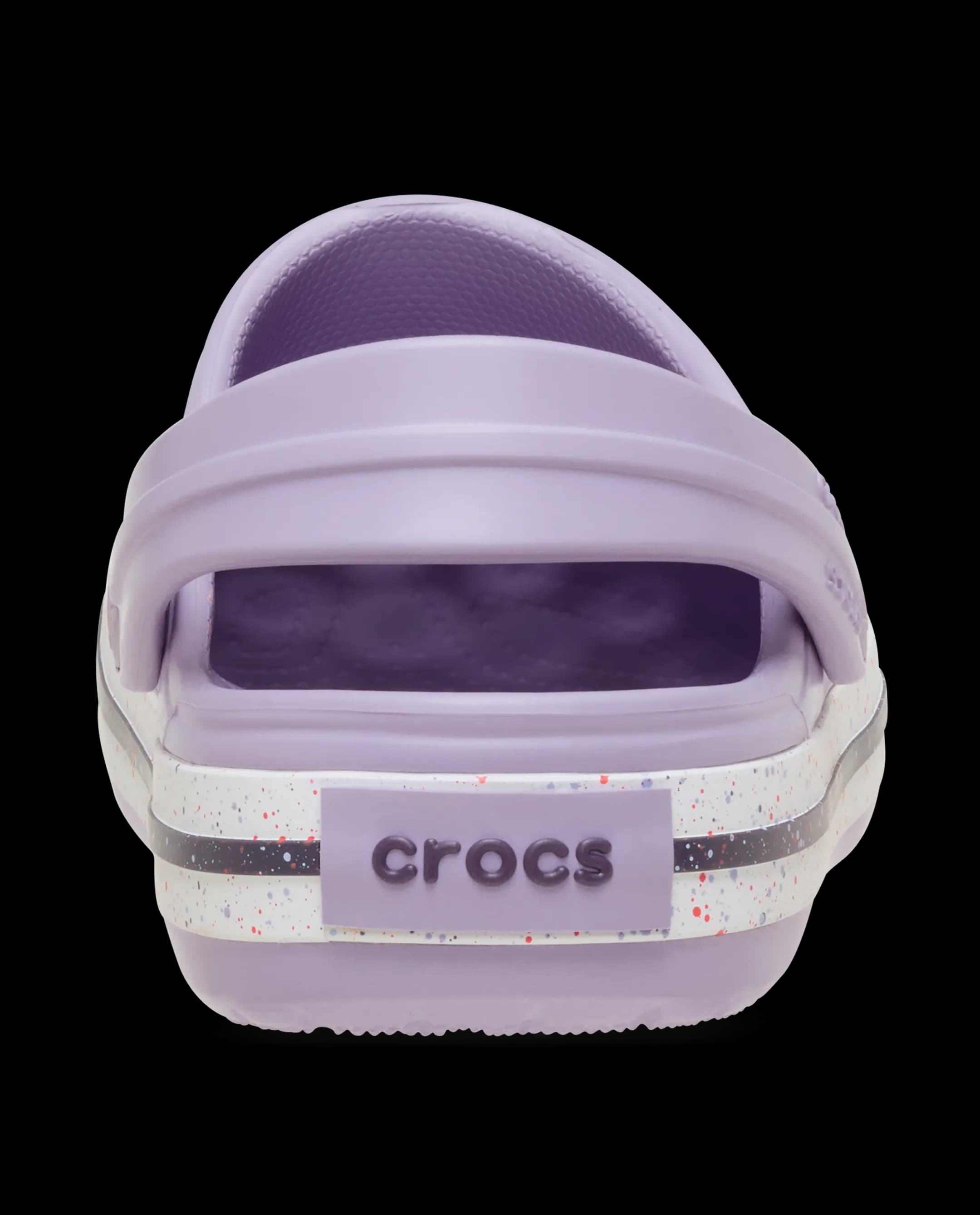 Crocs Toddlers' Crocband Speckled Band Clog Purple