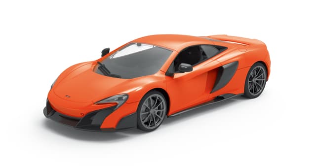 Rw Mclaren 675Lt 1:24 Rc Car - Orange & Green thumbnail 4