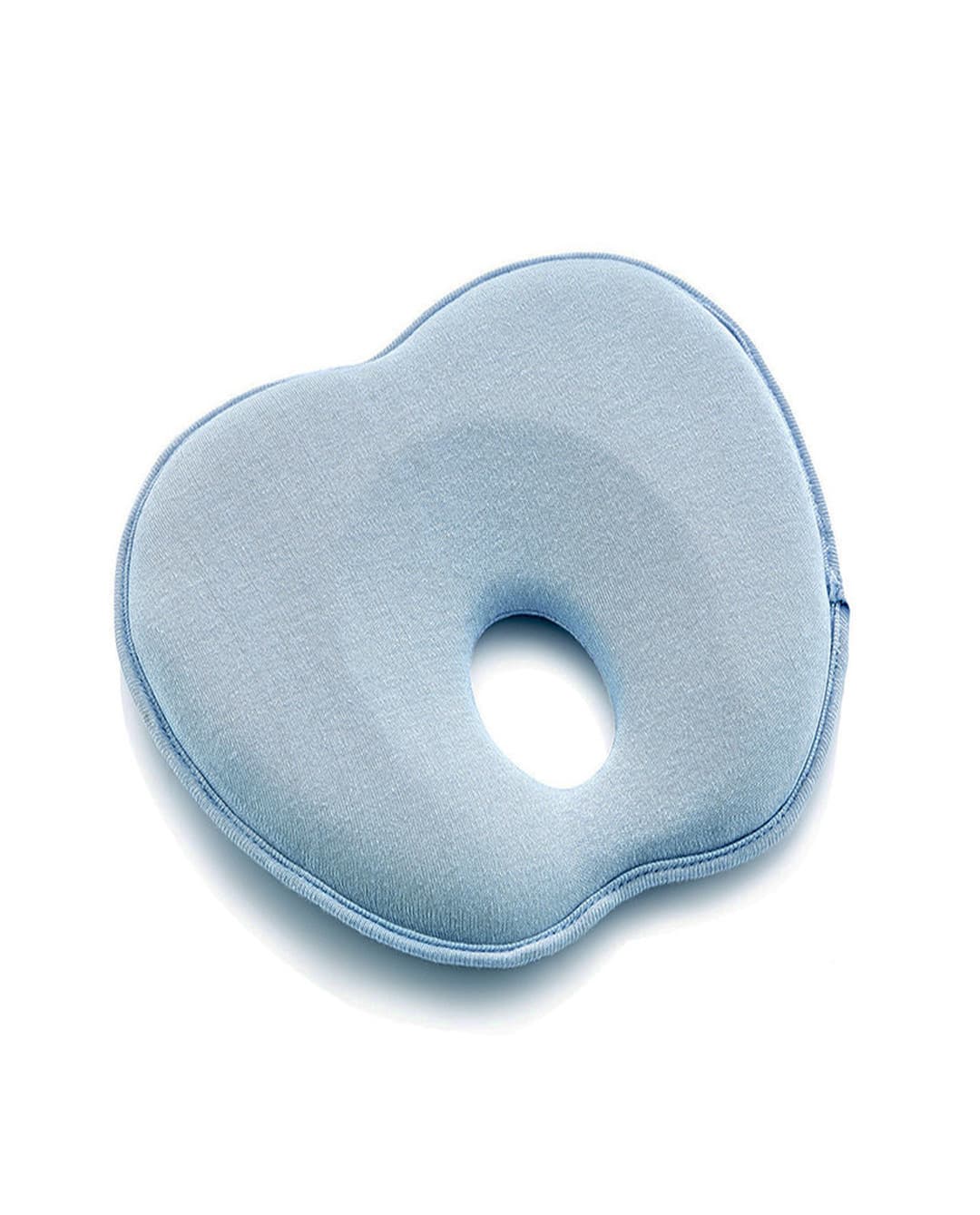 Babyjem Flat Head Pillow, 0-6 Months, Blue