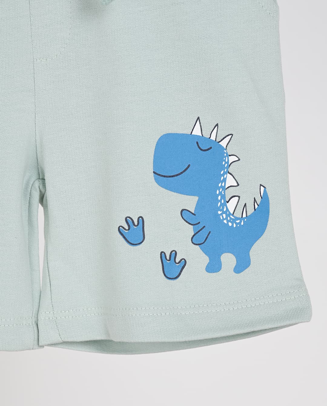 Babies and More 3 Peace Set Solid Graphic and All Over Print Blue