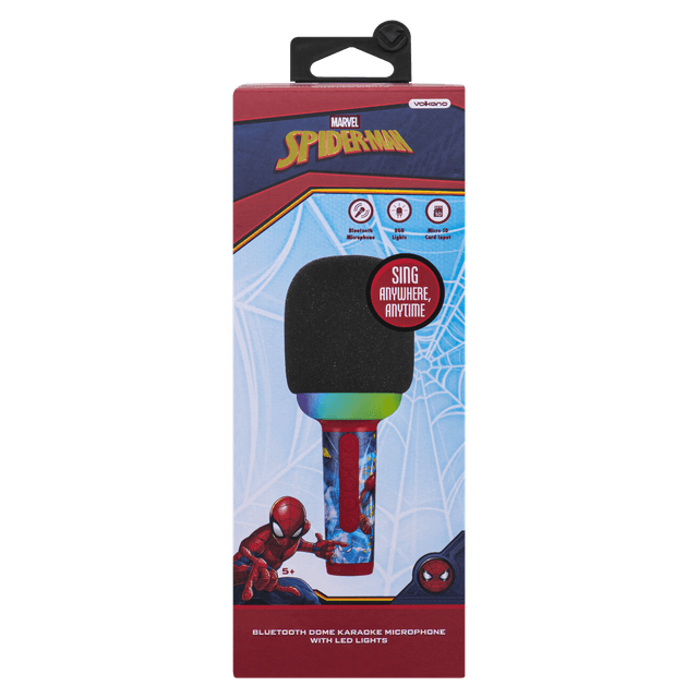Volkano Disney - Bluetooth Microphone With Led - Spiderman thumbnail 3