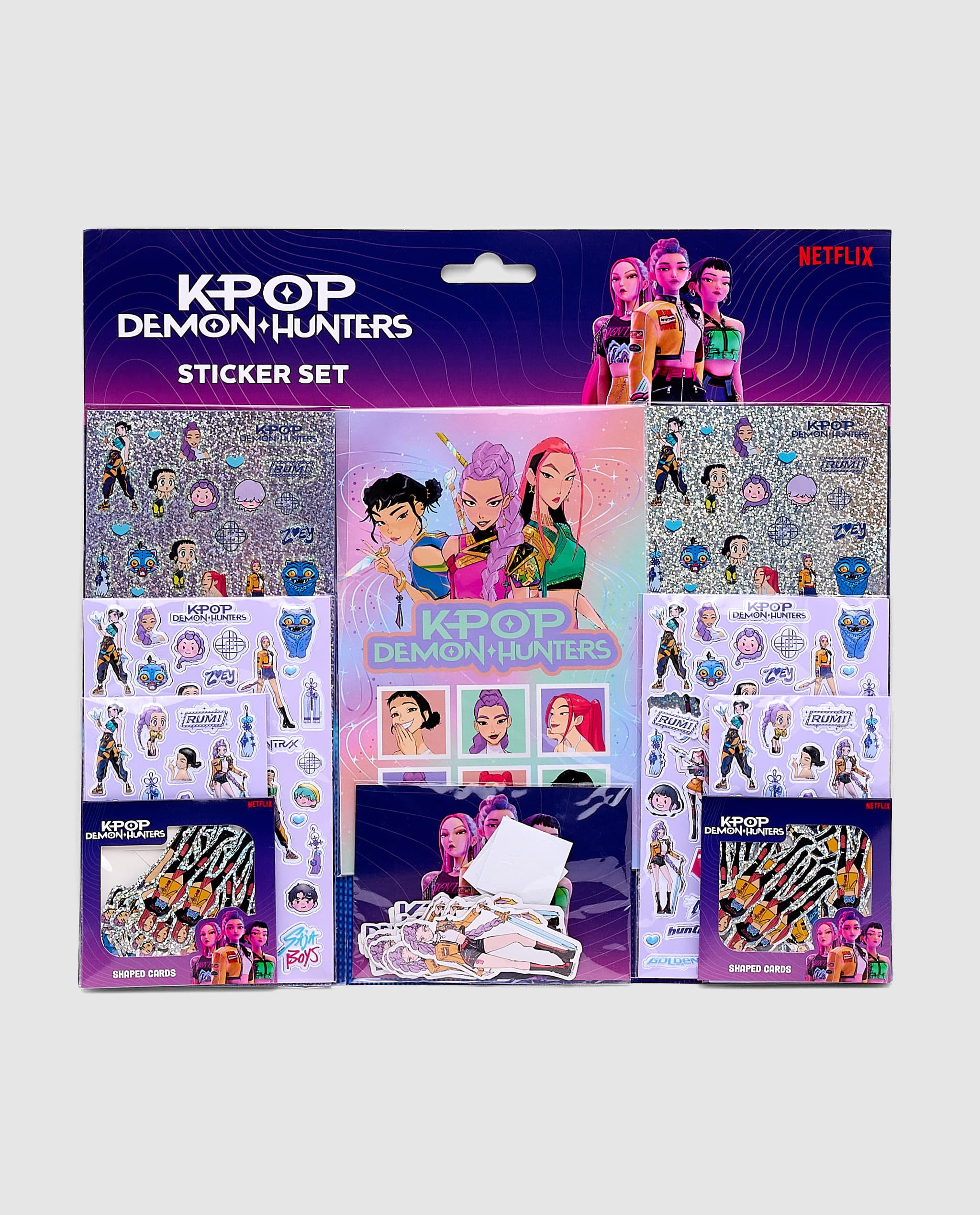 Netflix Kpop Stationery Sticker Set