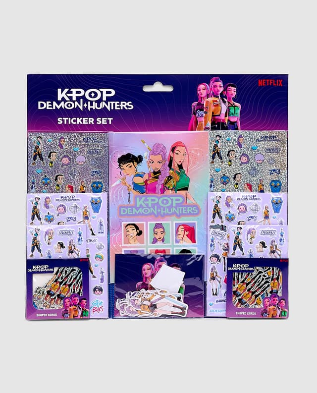 Netflix Kpop Stationery Sticker Set thumbnail 1