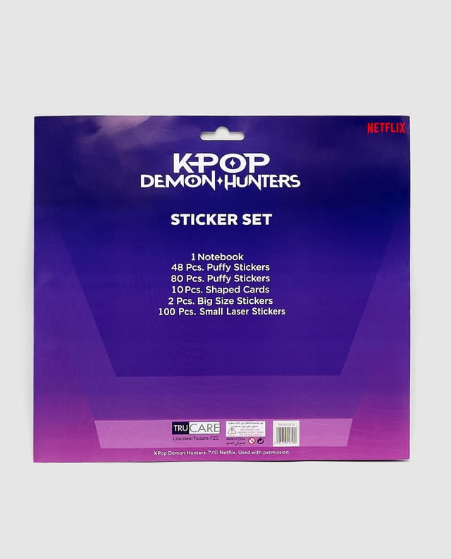 Netflix Kpop Stationery Sticker Set thumbnail 4