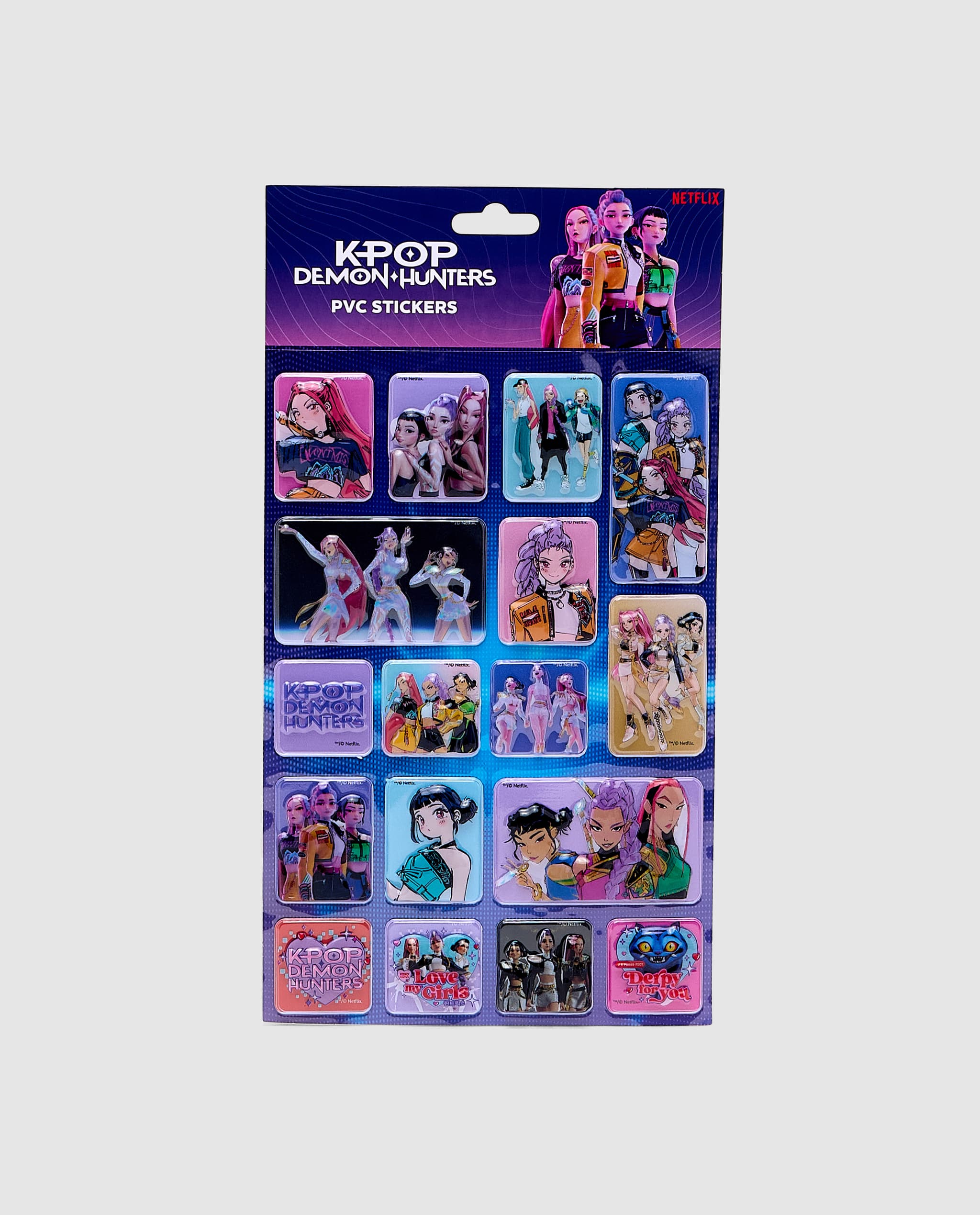 Netflix Kpop Stationery Pvc Sticker