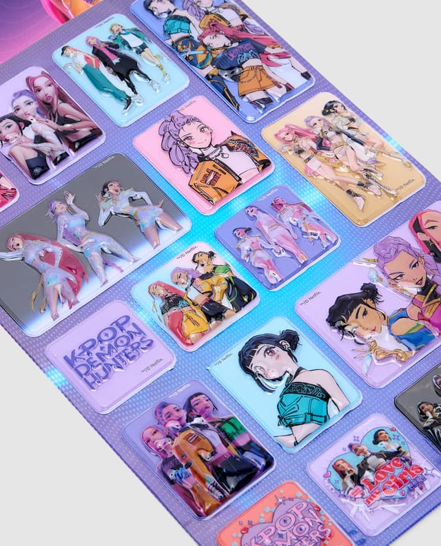 Netflix Kpop Stationery Pvc Sticker thumbnail 5