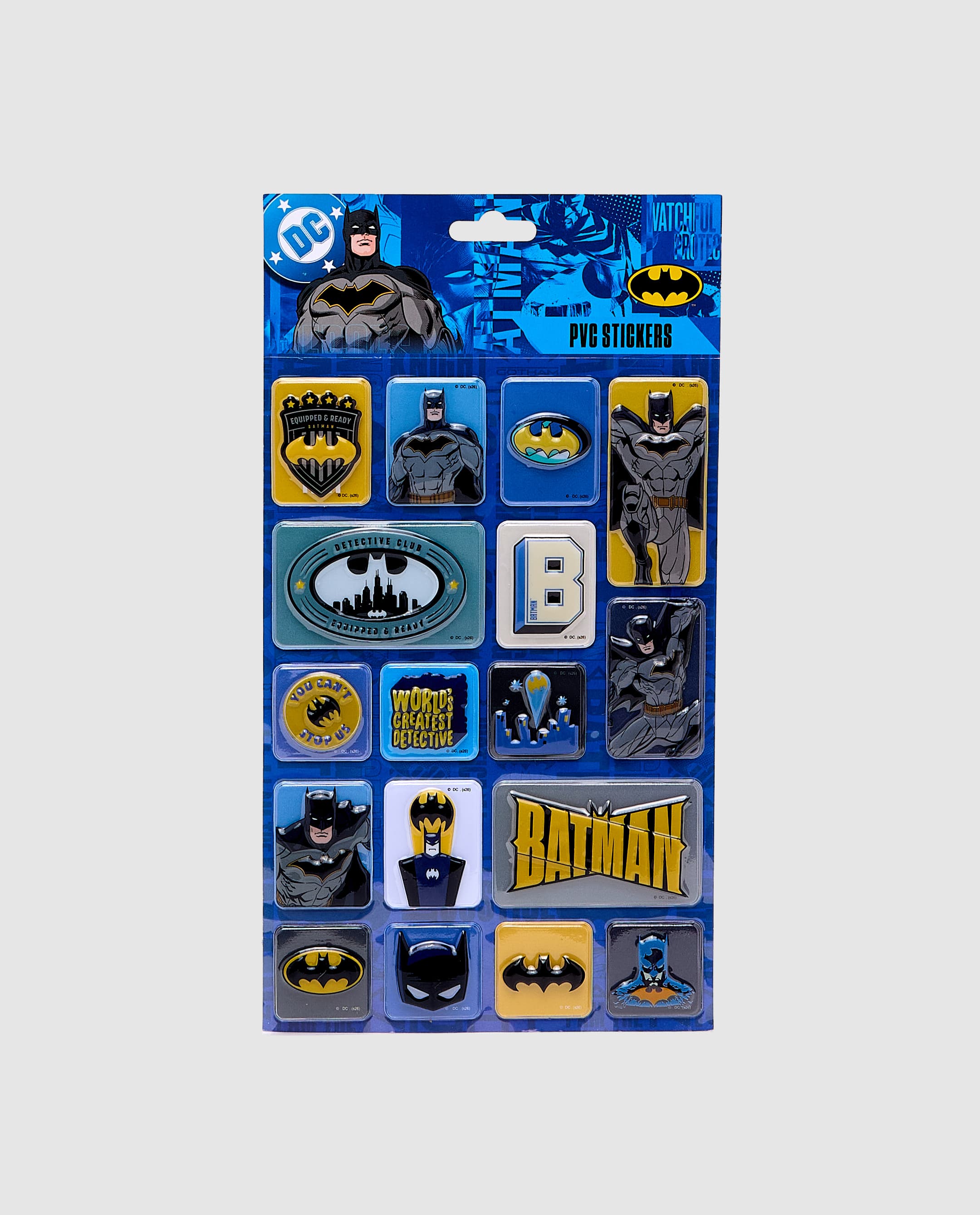 Warner Bros Batman Stationery Pvc Sticker
