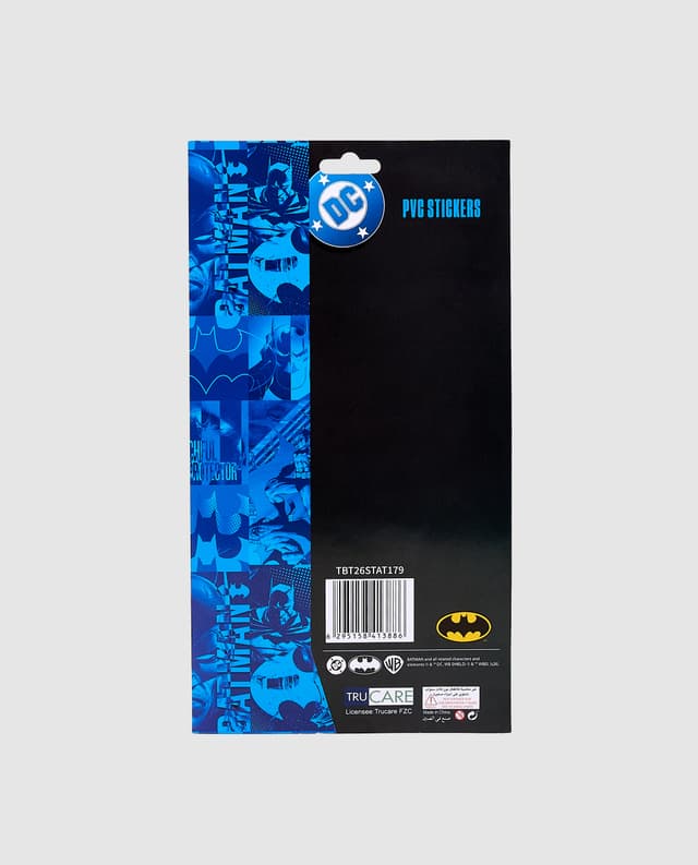 Warner Bros Batman Stationery Pvc Sticker thumbnail 4