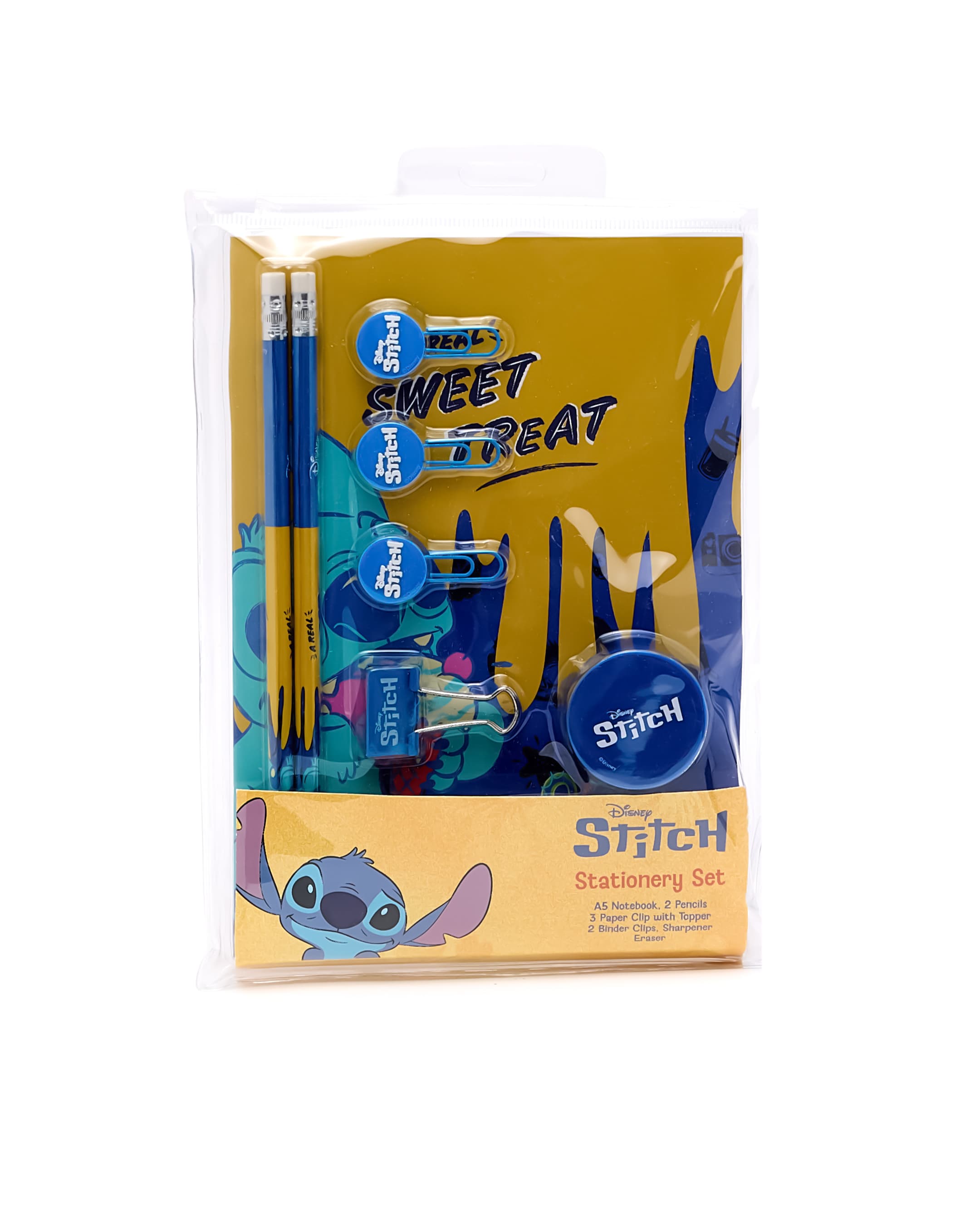 Disney Stitch Stationery Ziplock Set