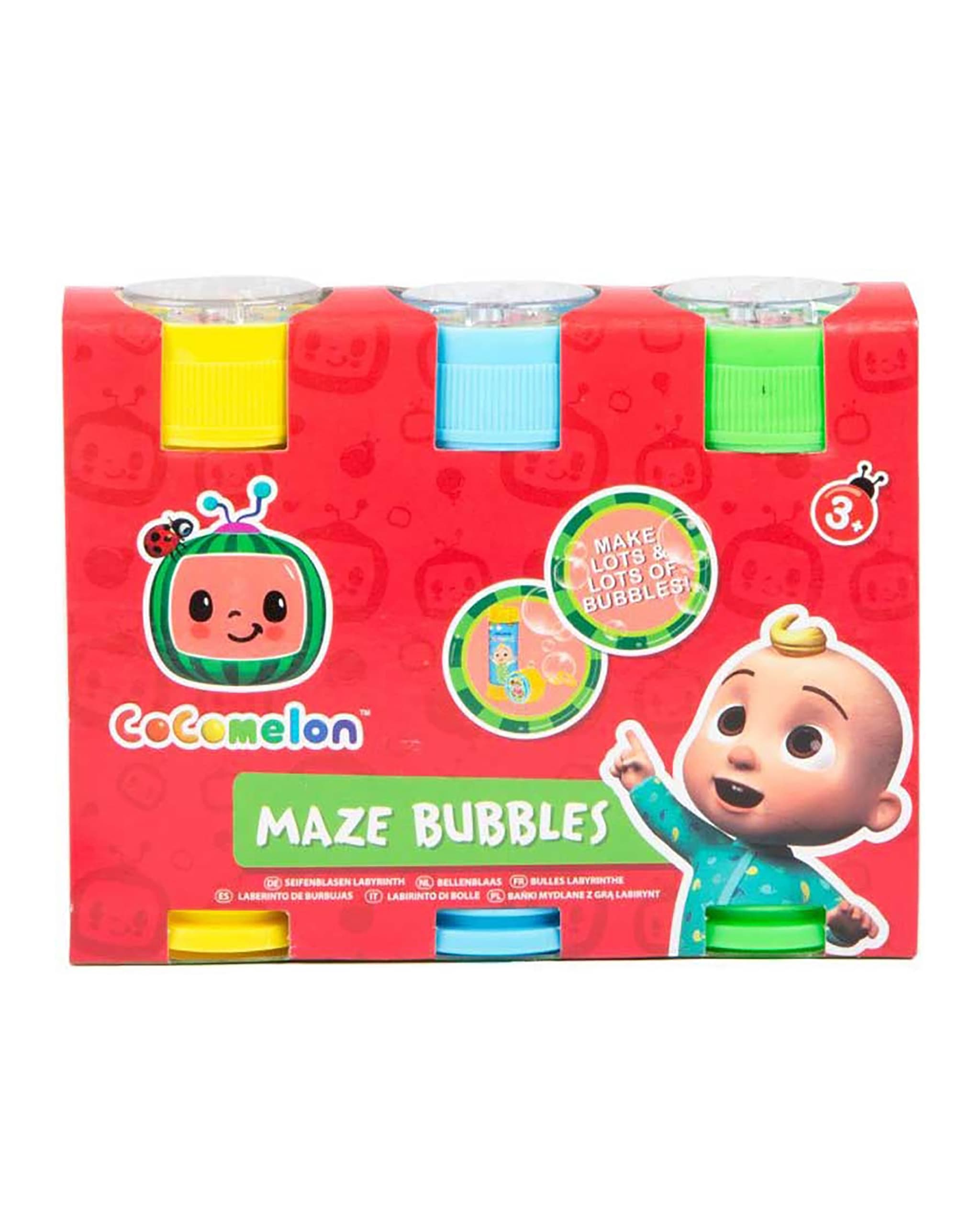 Cocomelon Bubbles with Maze Top - Multicolor