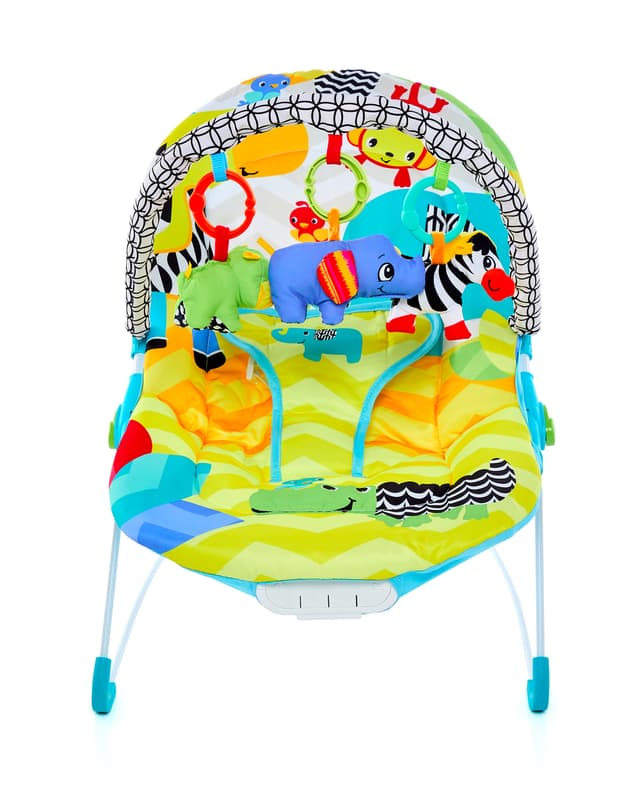 Strawberry Baby Bouncer - Blue/red thumbnail 3