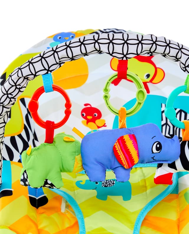 Strawberry Baby Bouncer - Blue/red thumbnail 5