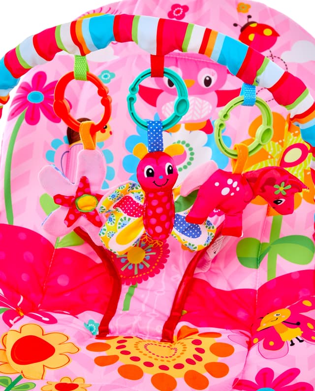 Strawberry Baby Bouncer - Pink thumbnail 5