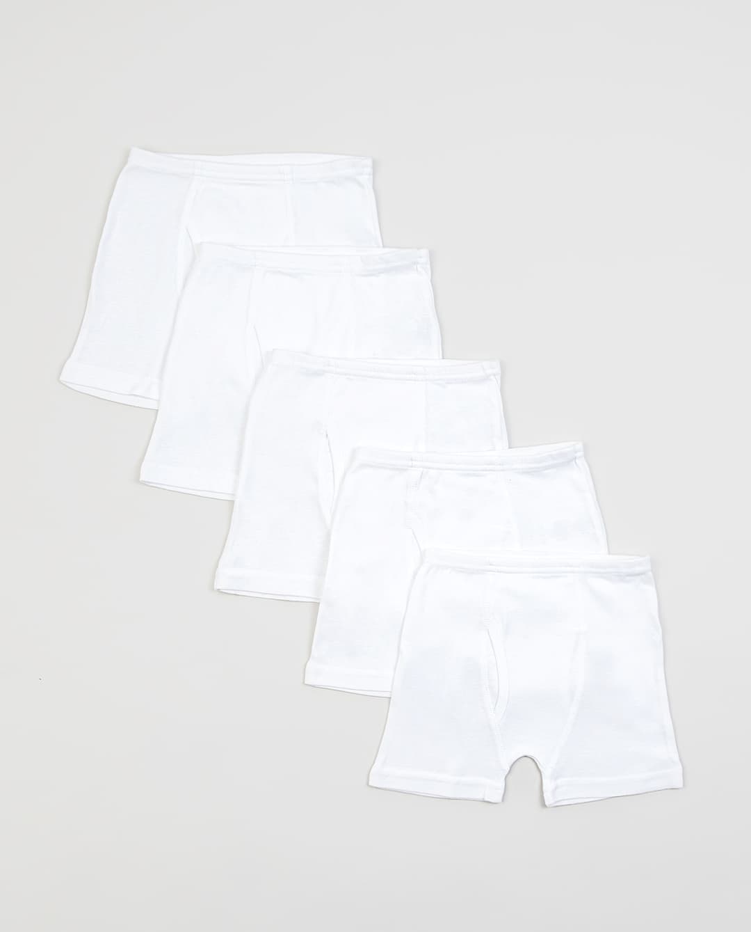 Babies and More Boys Boxers- Pack of 5 - White