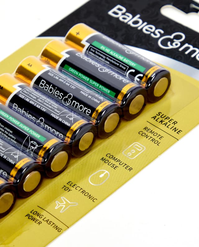 Babies & more Bnm Aa Alkaline Super Battery - Multicolor thumbnail 4