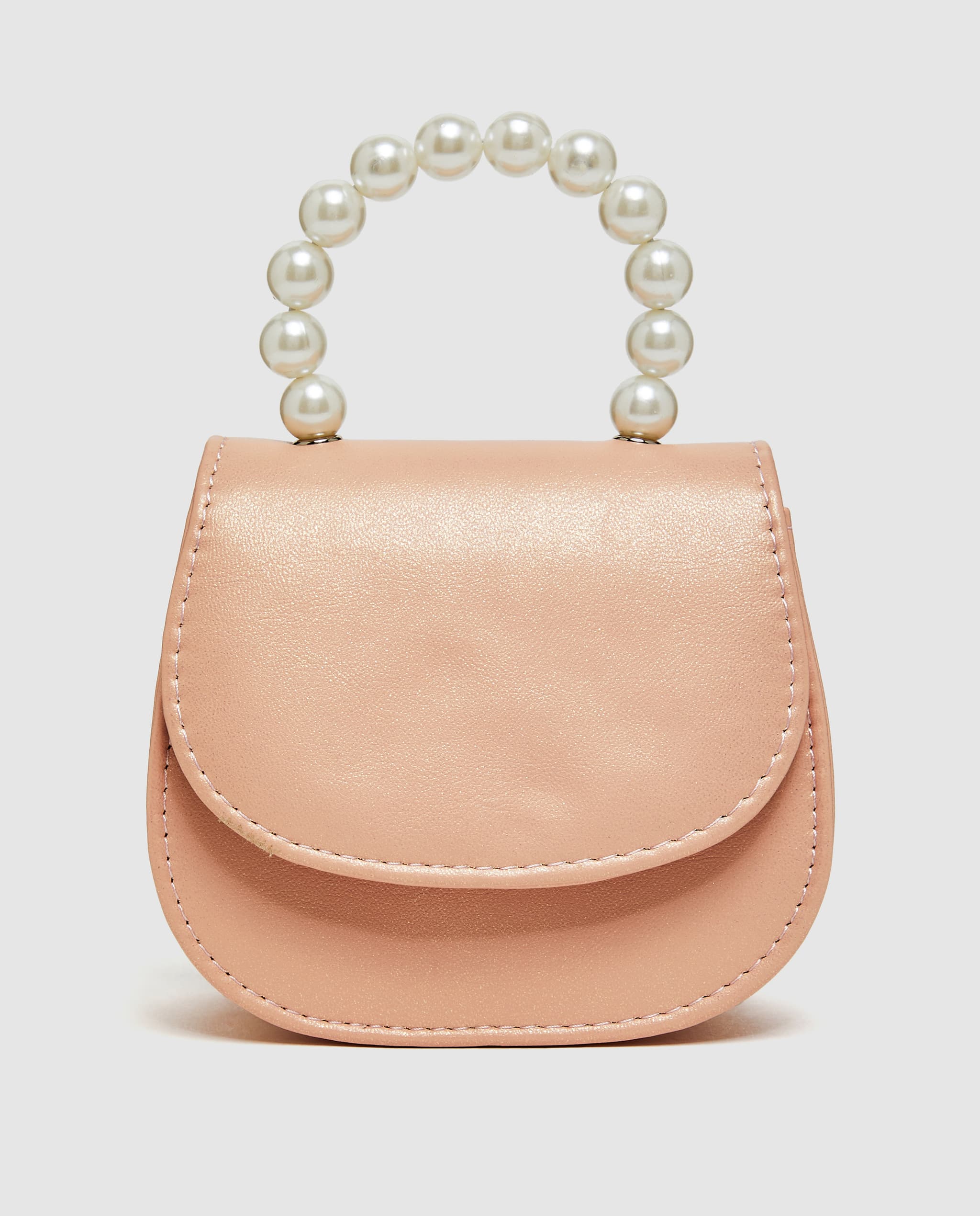 Pearl Hand Bag White