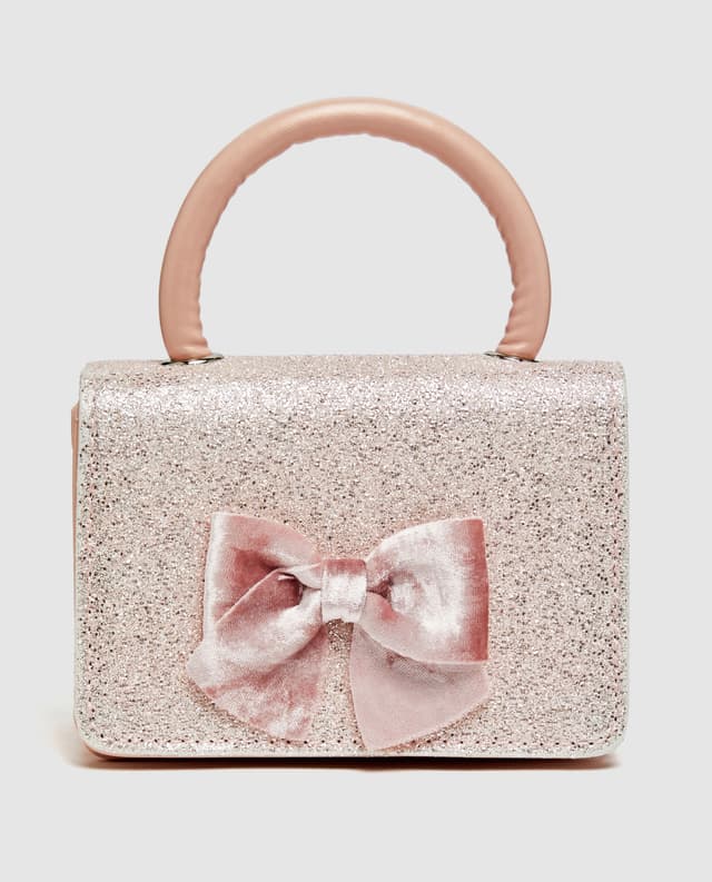 Glitter Hand Bag Pink thumbnail 1
