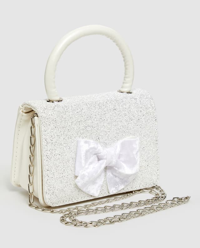 Glitter Flap Top Handle Bag thumbnail 2