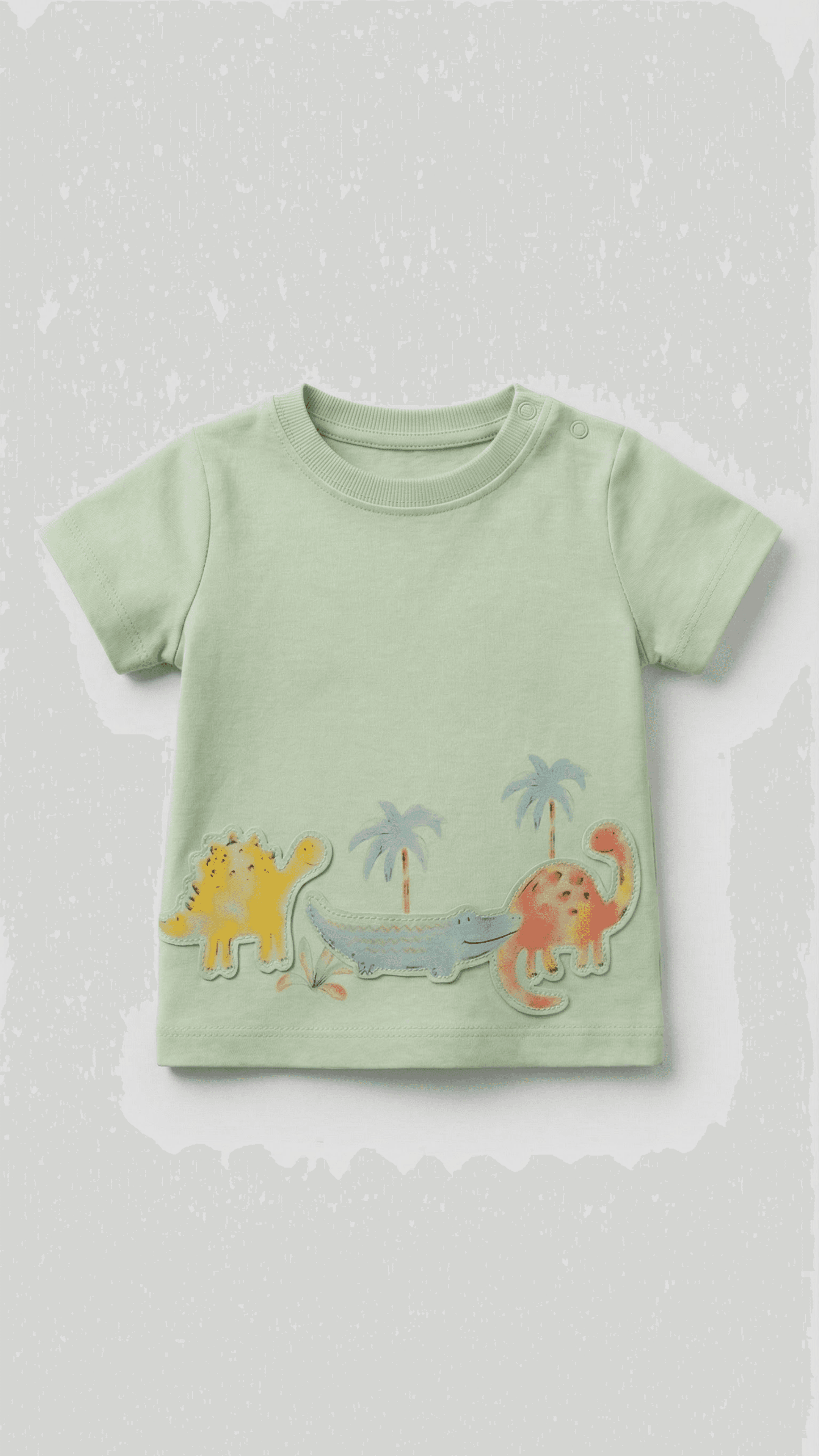 Pack of 3 Printed Crew Neck T-Shirts