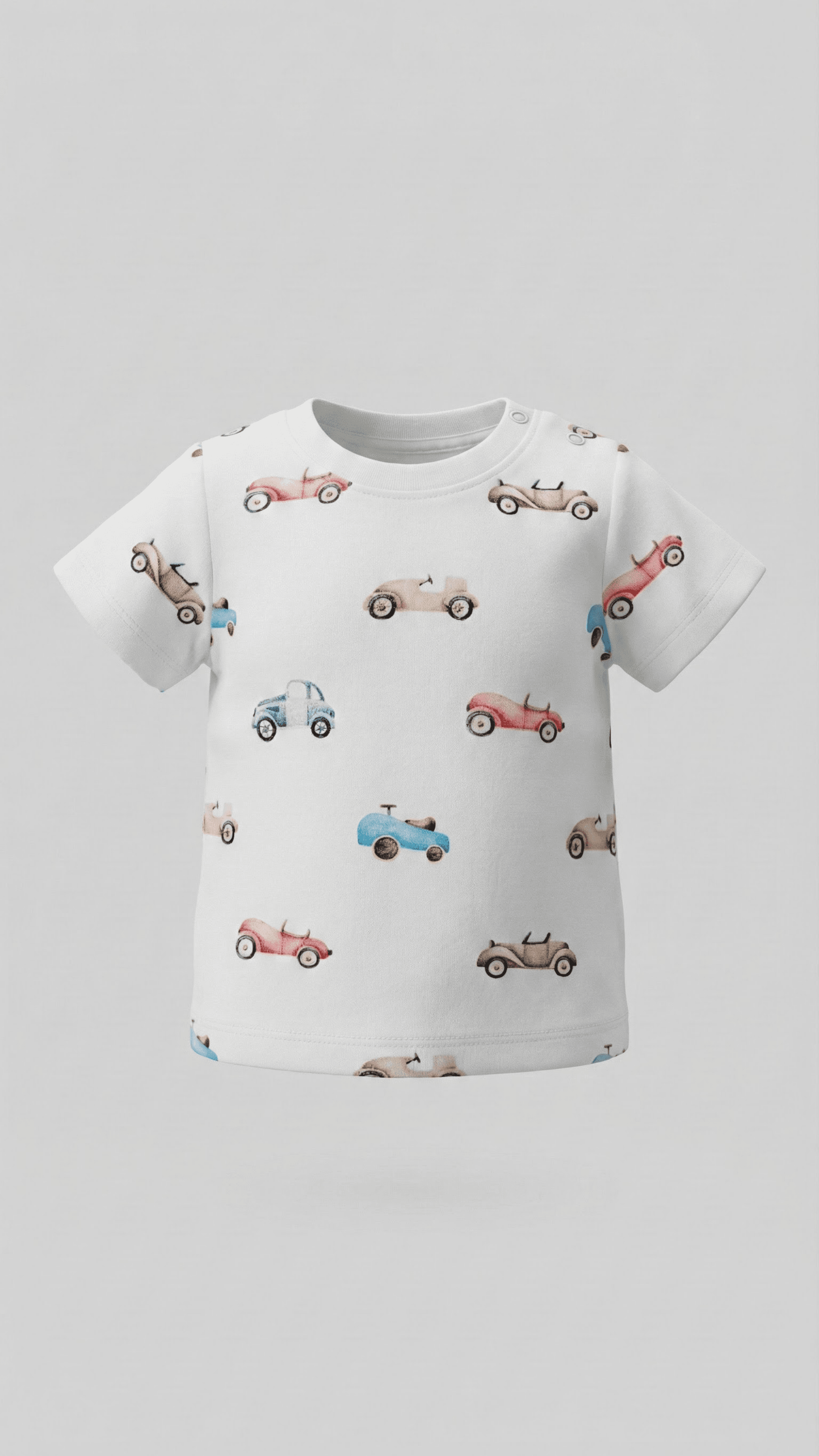 Pack of 3 Printed Crew Neck T-Shirts