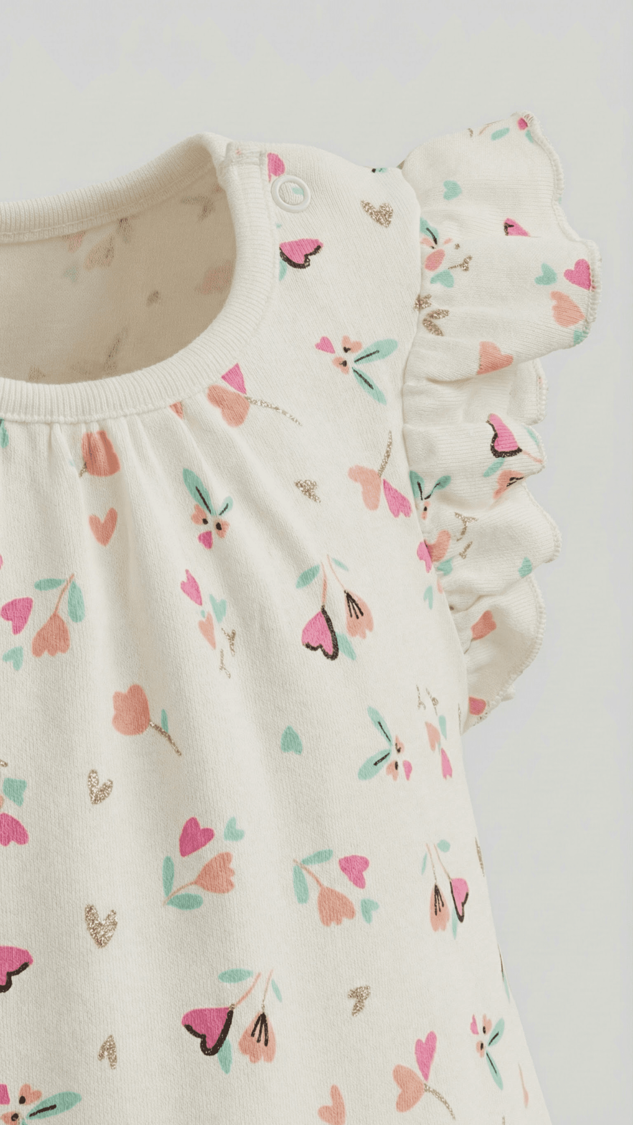 Floral Printed Crew Neck Sleeveless Dress
