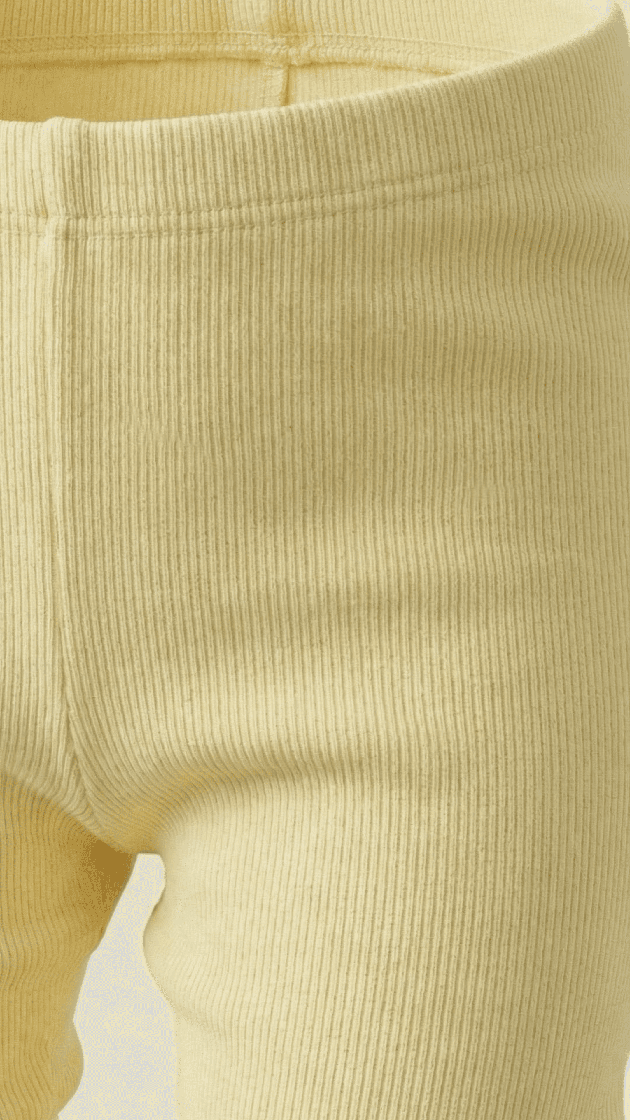 Pack of 3 Ribbed Elastic Waist Leggings