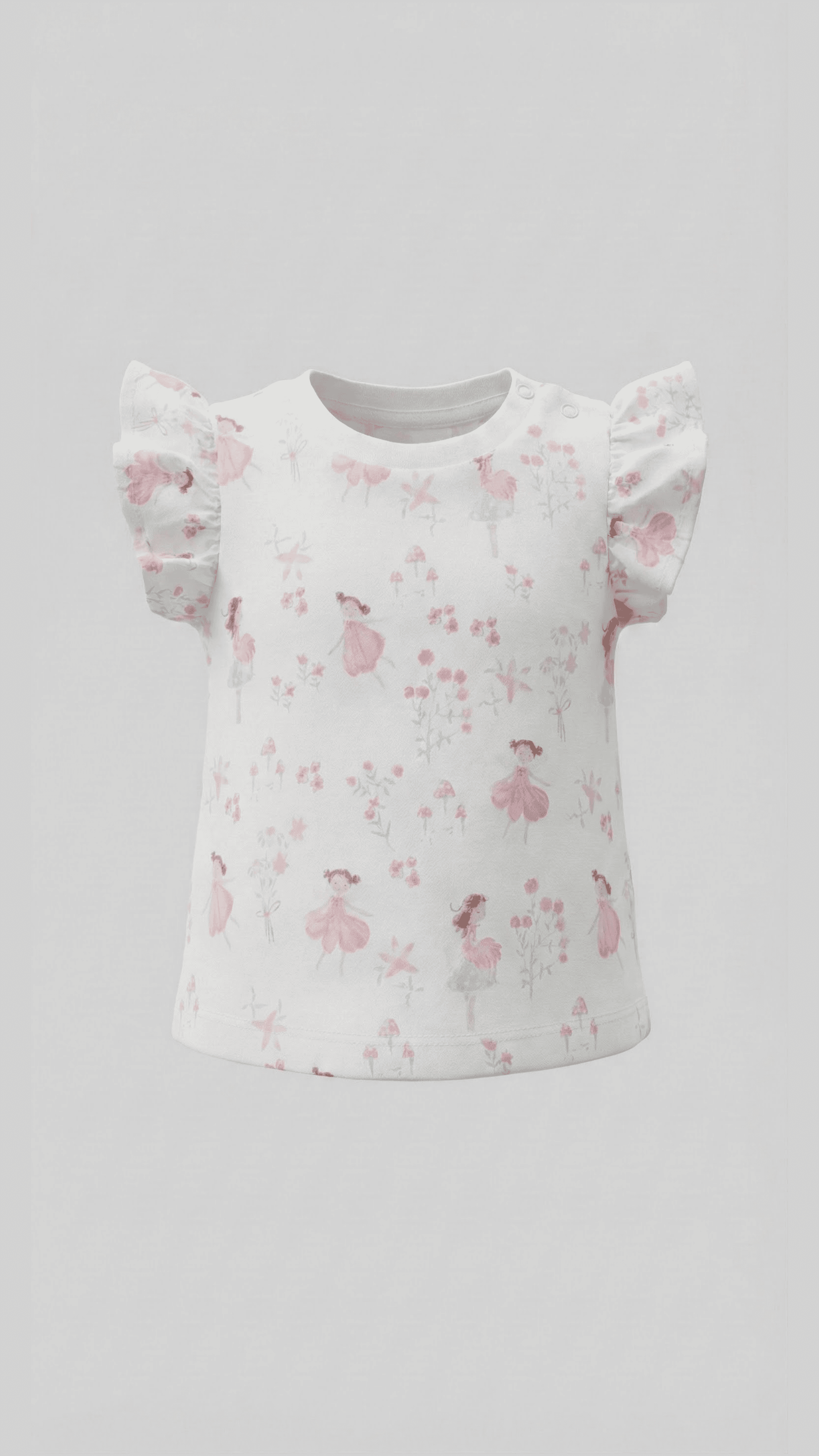 Pack of 3 Printed Crew Neck T-Shirts