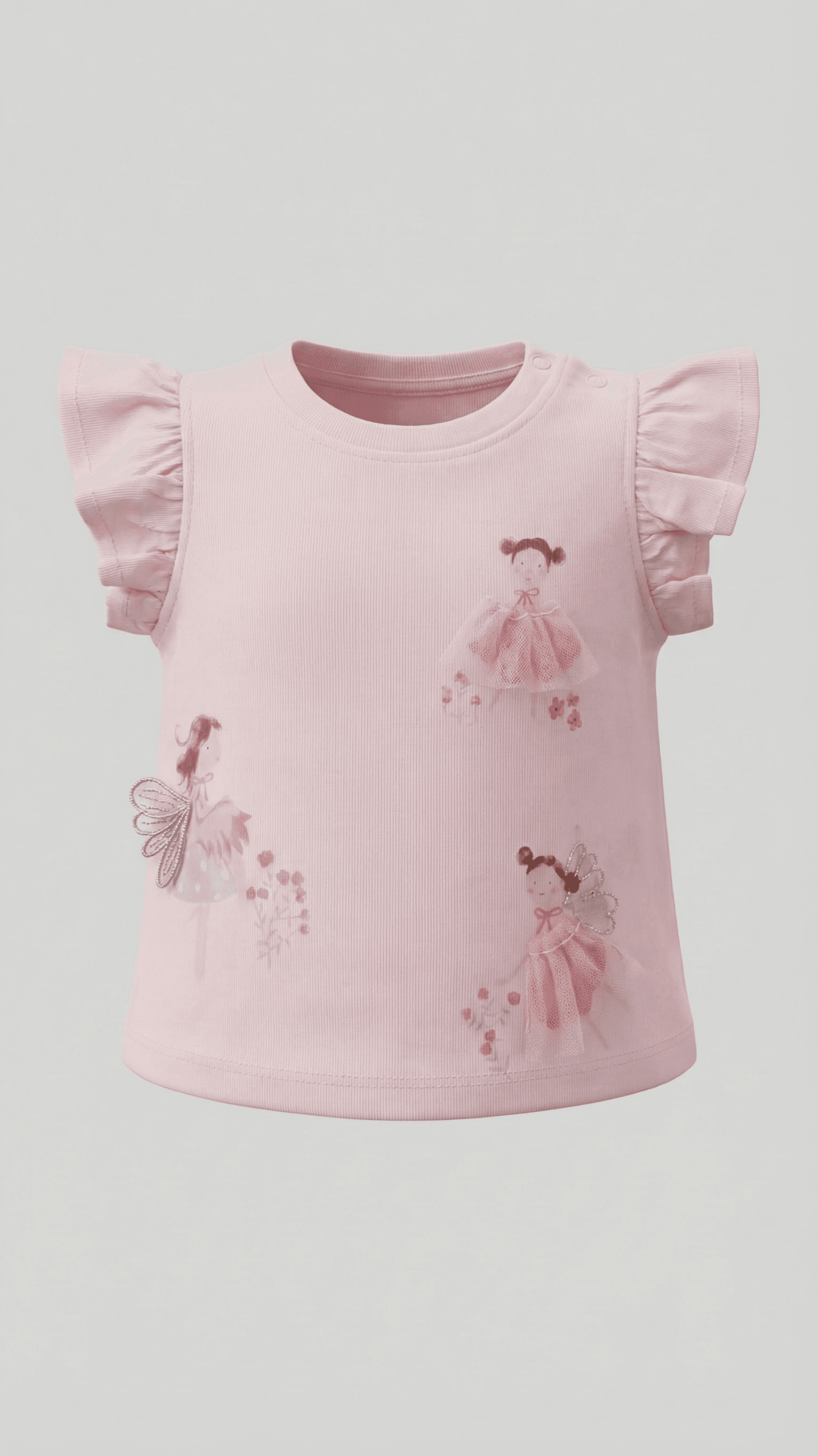 Pack of 3 Printed Crew Neck T-Shirts