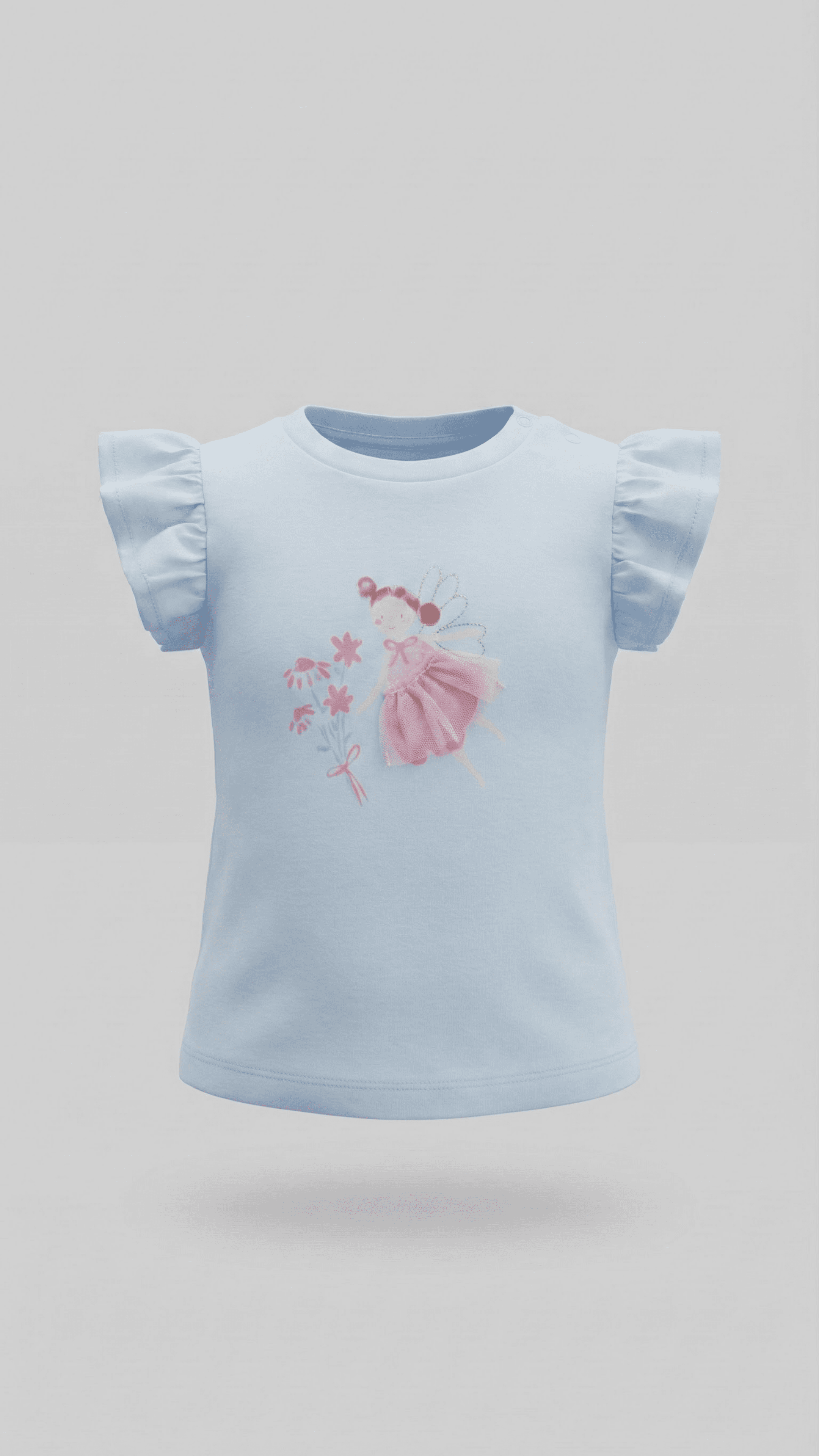 Pack of 3 Printed Crew Neck T-Shirts