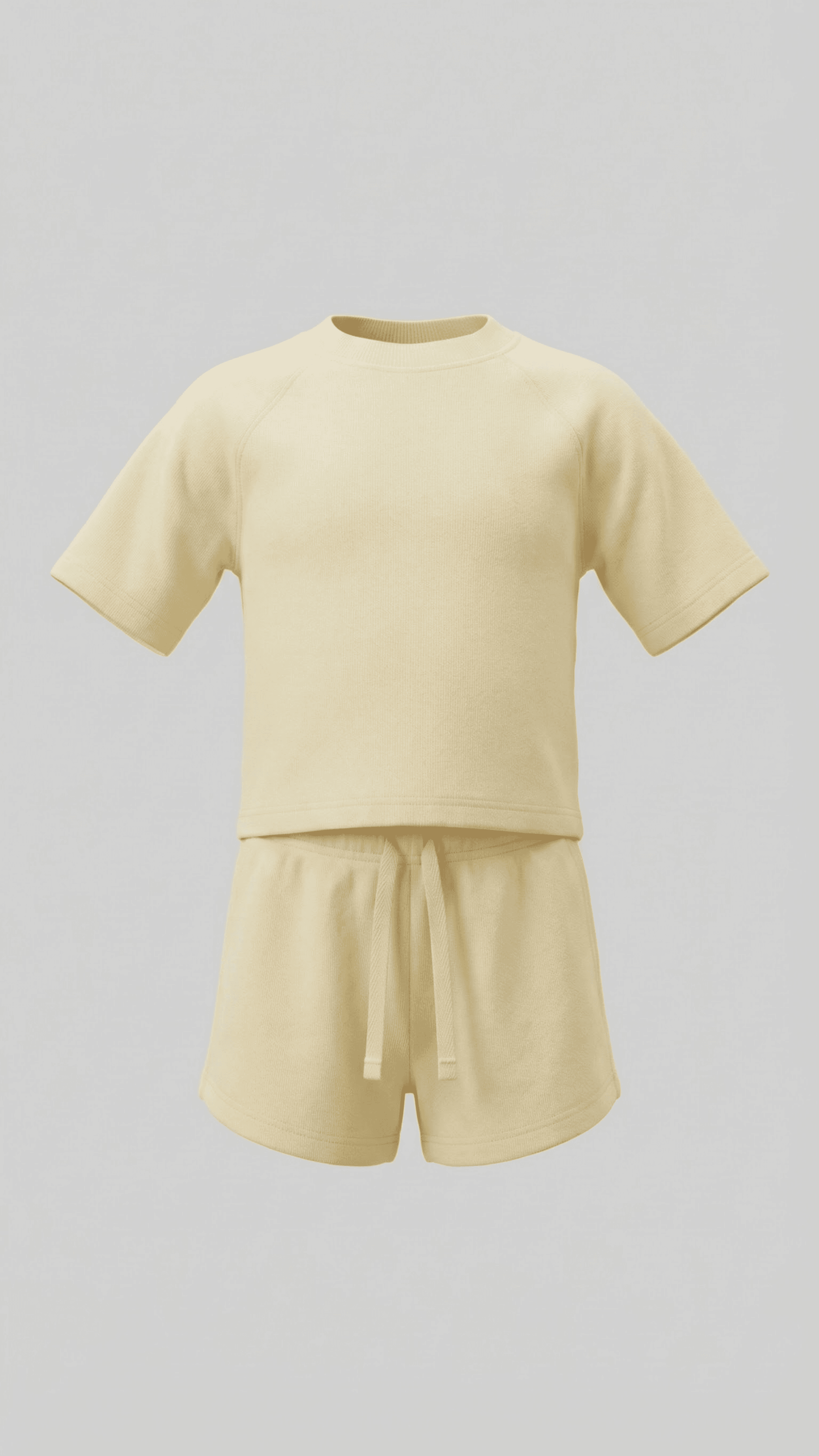Babies and More Shorts Co-Ord Set - Yellow